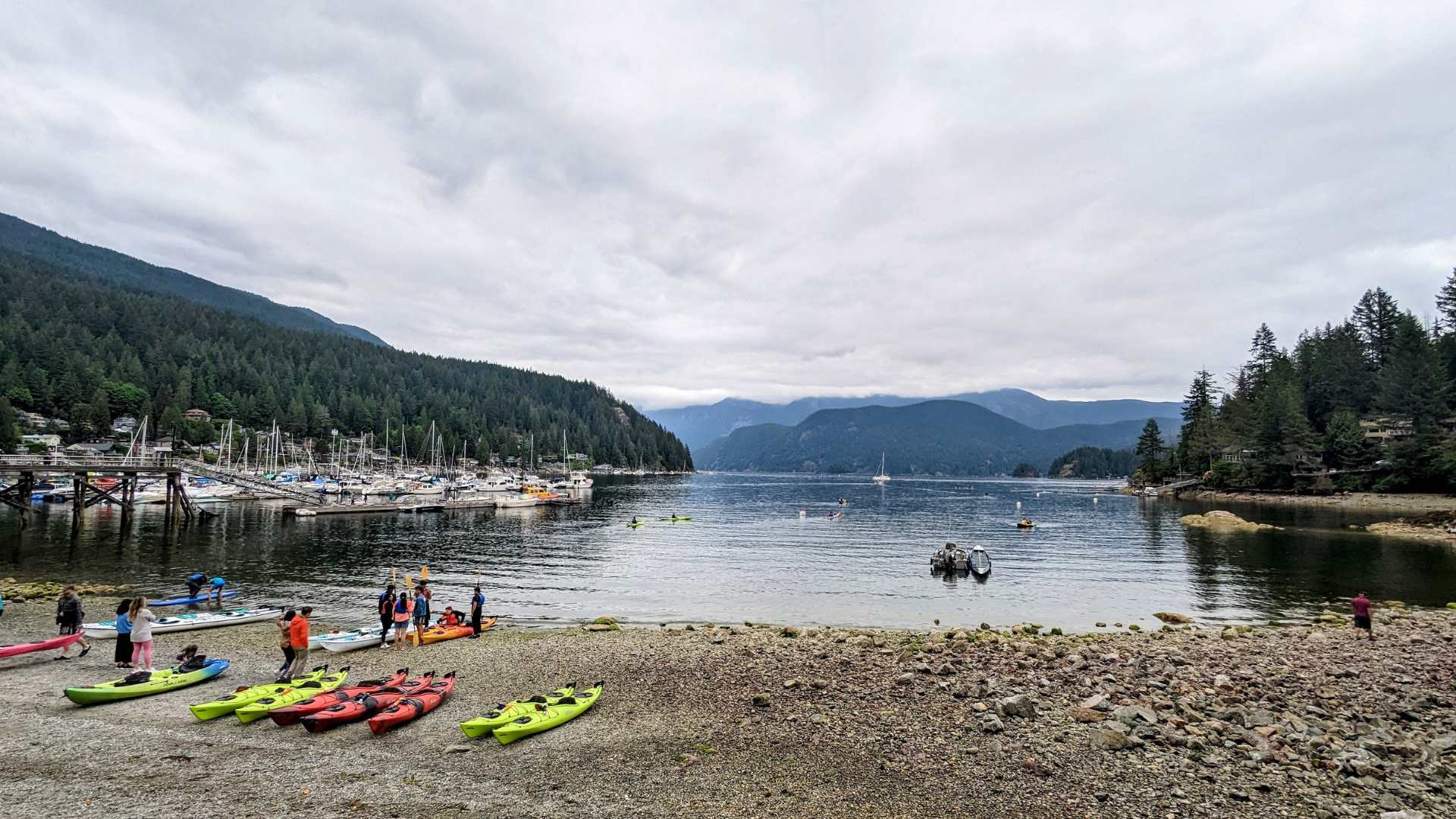 Deep Cove kayaking North Vancouver