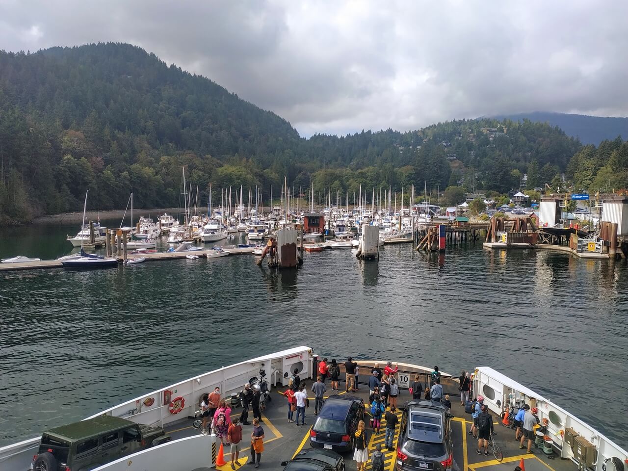BC Ferries terminal at Snug Cove, Bowen Island