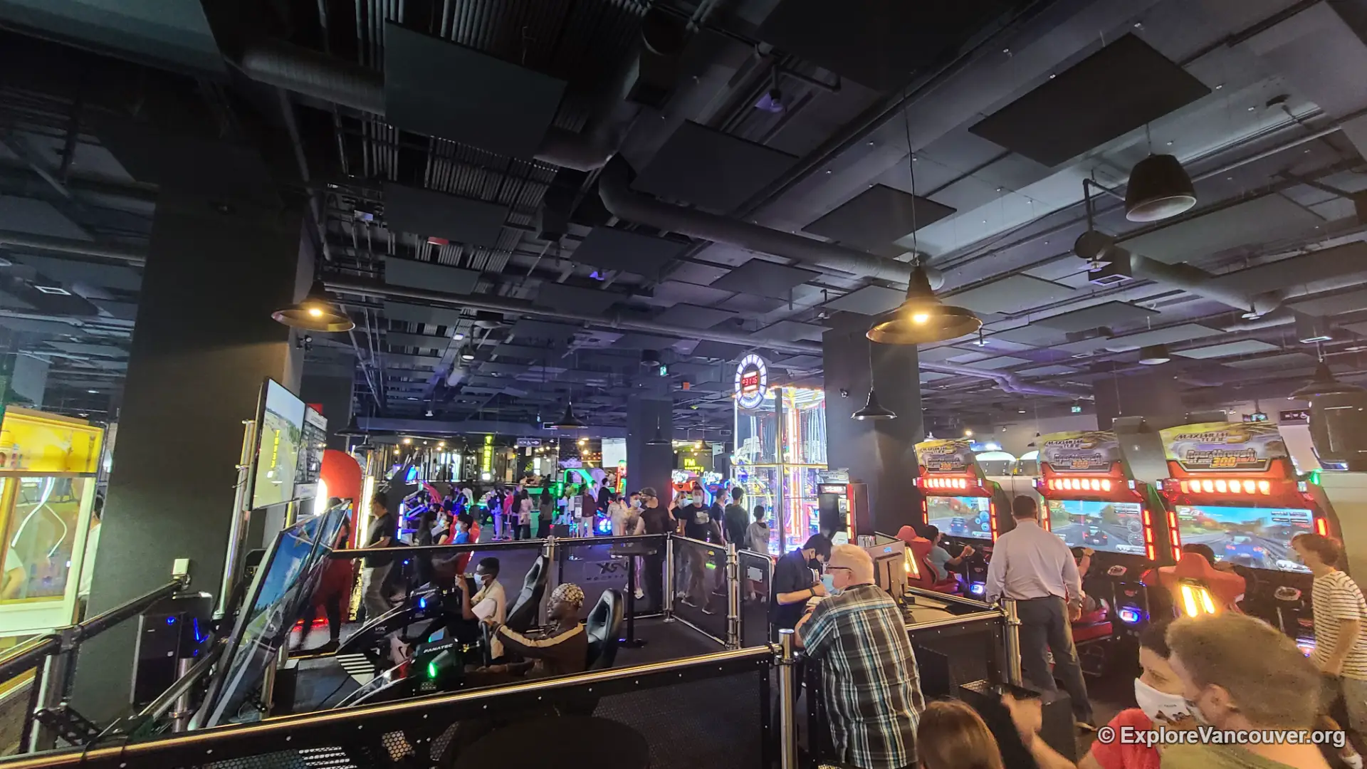 Interior view of The Rec Room at Amazing Brentwood