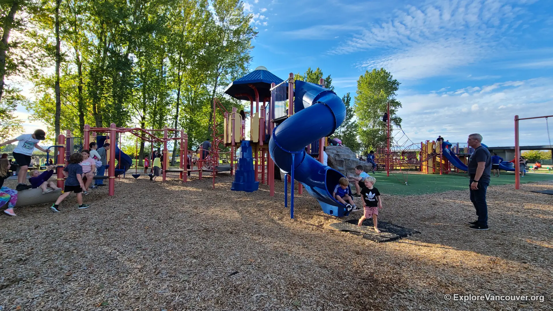 Children's playground near Centennial Beach