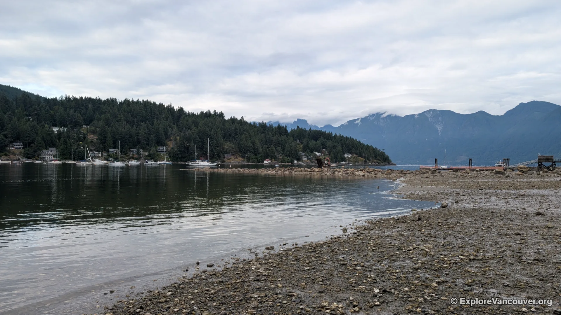 Calm water near Sandy Beach, Bowen Island