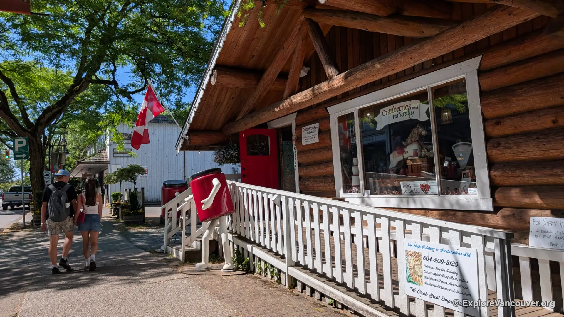 Cranberries Naturally store in Fort Langley Village