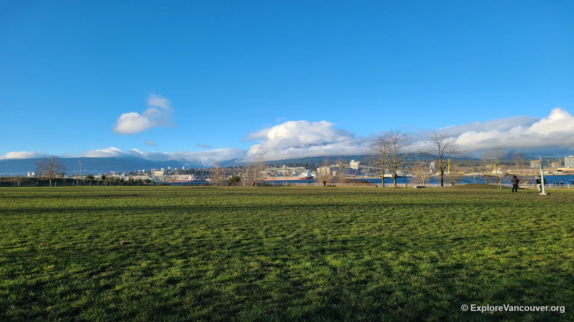 General view of New Brighton Park in East Vancouver