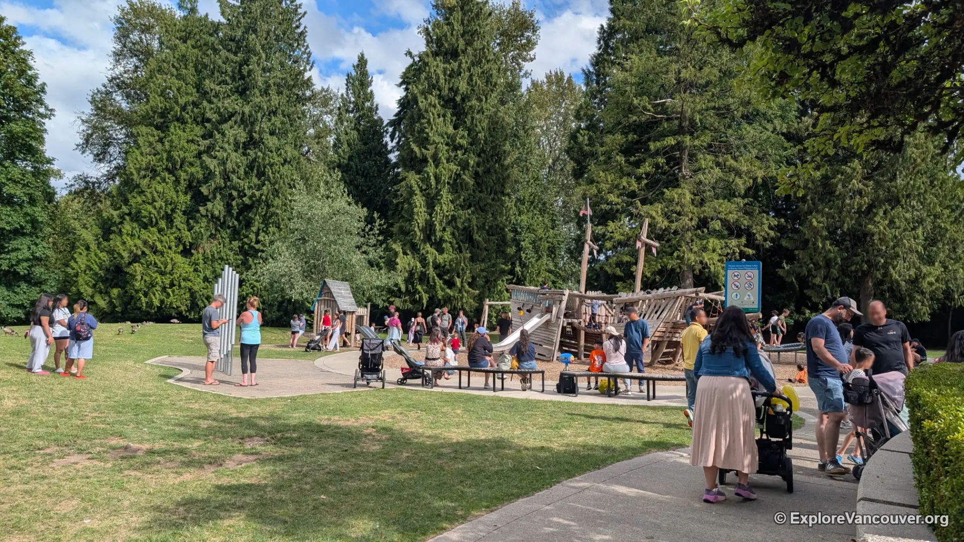 Playground at Rocky Point Park