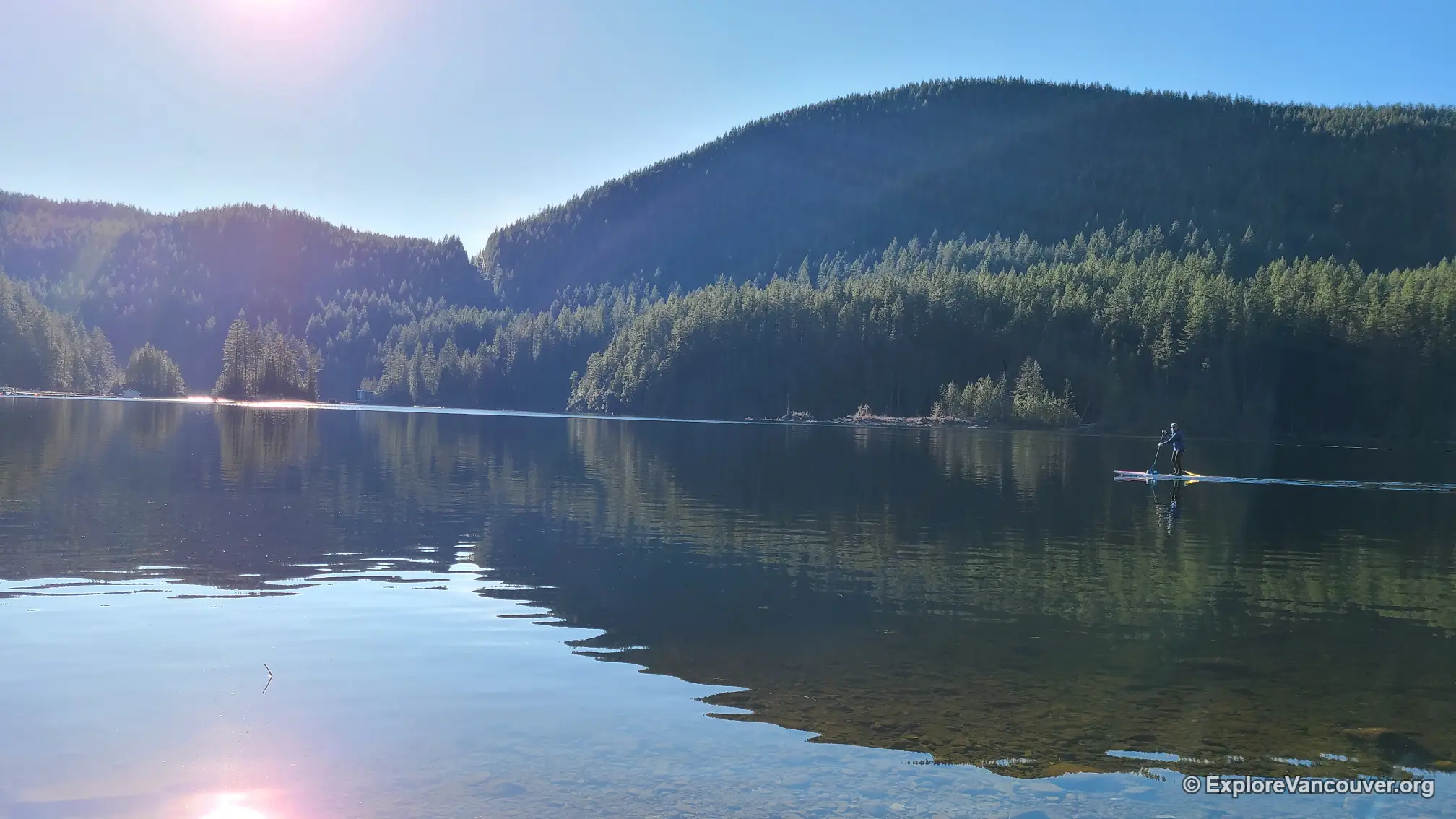 Buntzen Lake in Anmore, BC