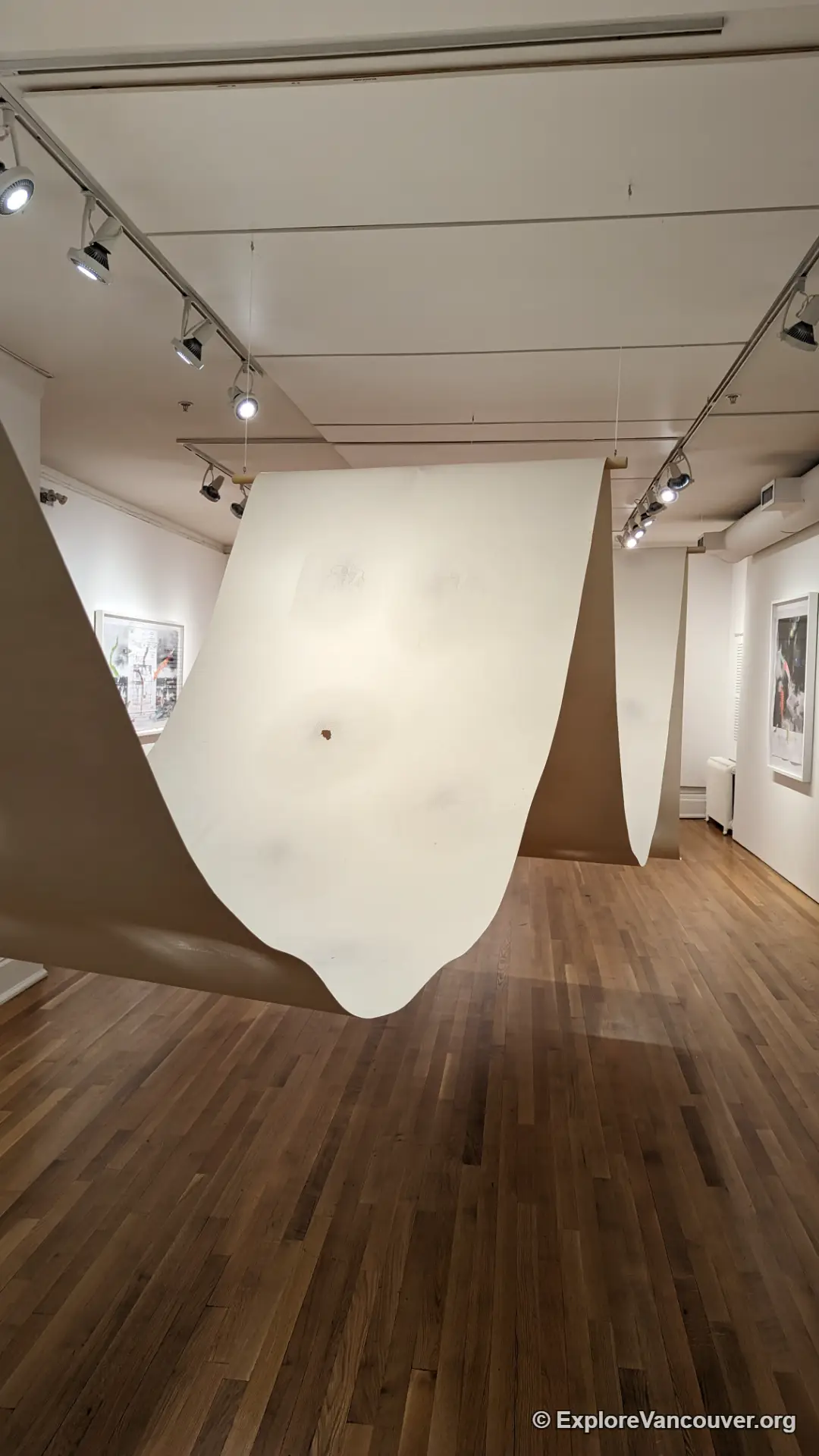 Vertical view of Ceperley House at Burnaby Art Gallery