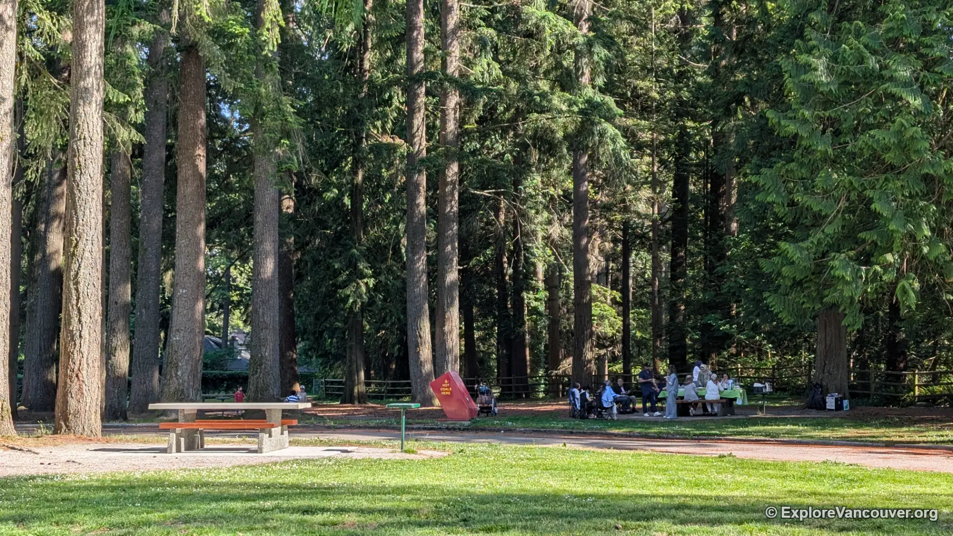 Cleveland Park near the dam, North Vancouver