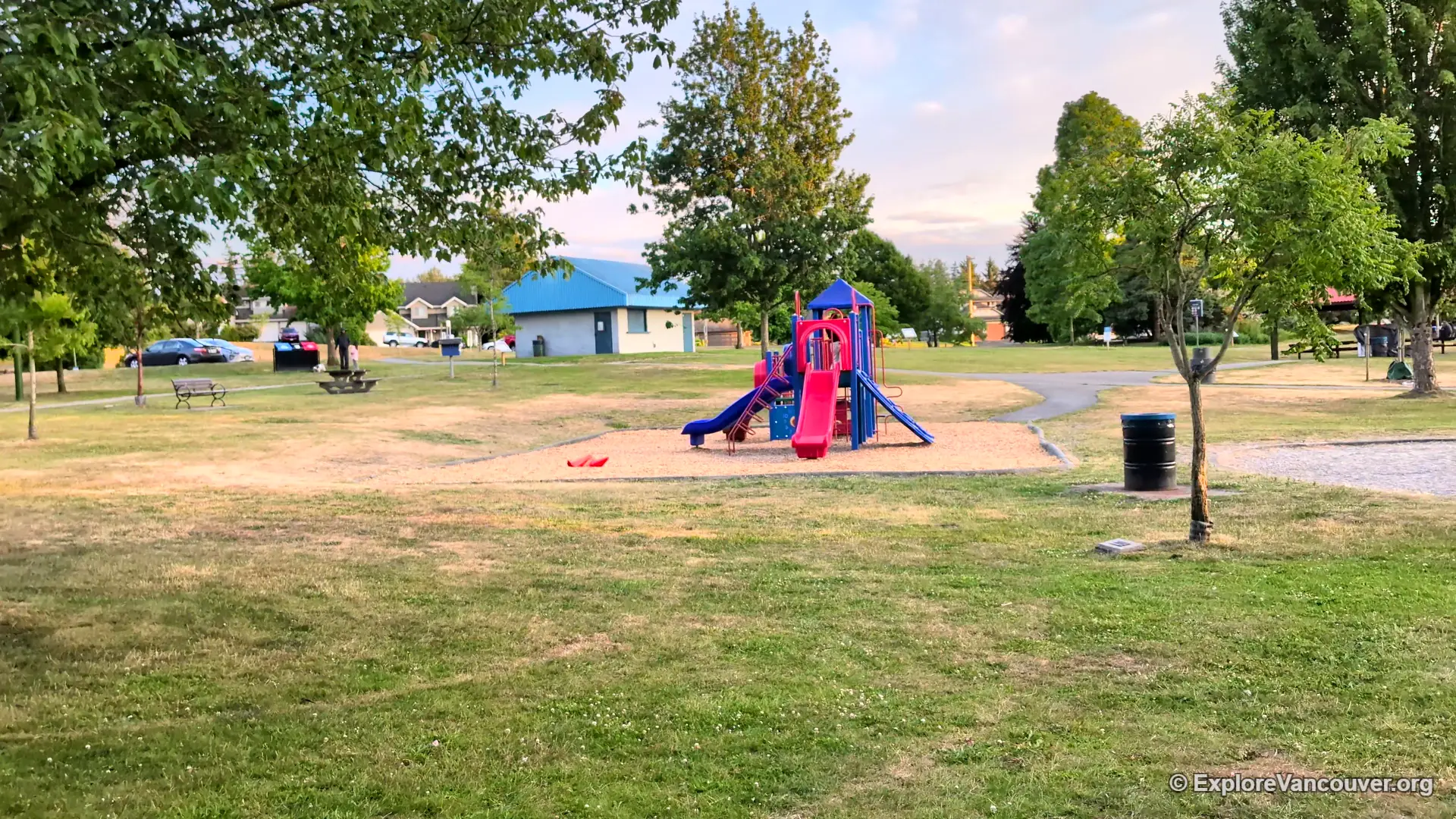 Children's playground at Diefenbaker Park