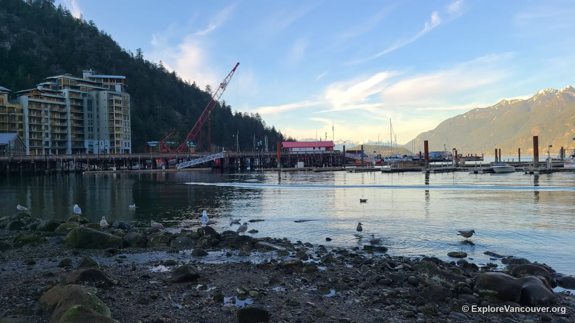 Water view at Horseshoe Bay in West Vancouver