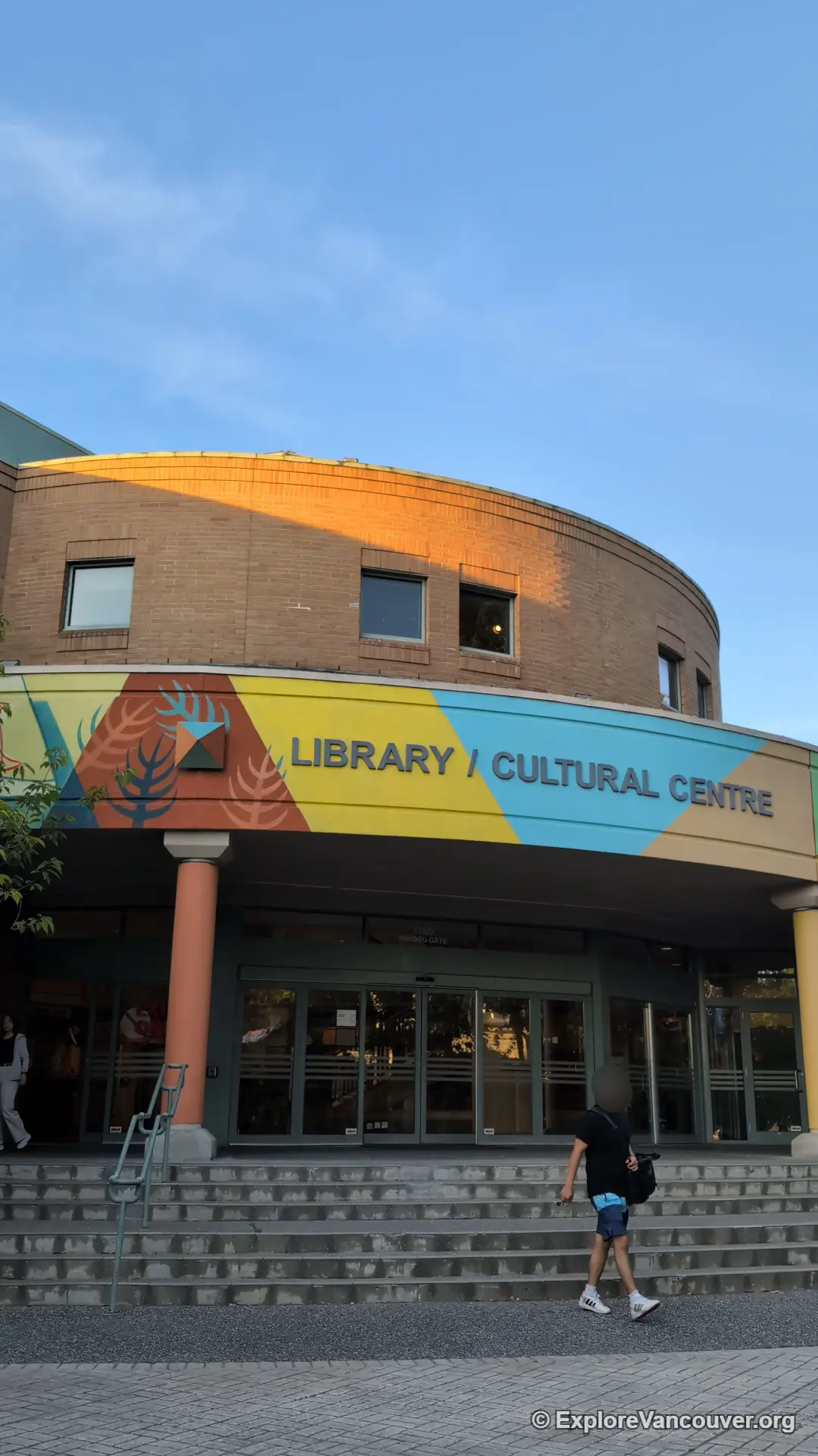 Brighouse branch of Richmond Public Library at Minoru Park Richmond BC