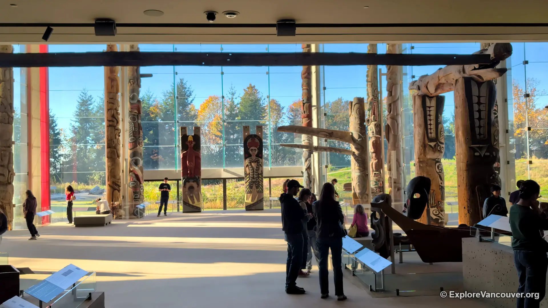 The Great Hall at the Museum of Anthropology at UBC