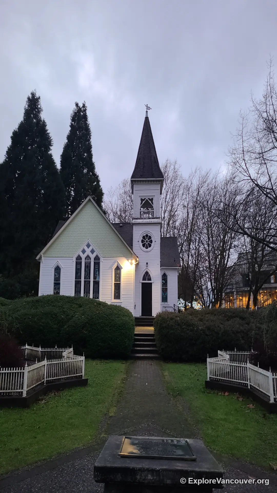 Minoru Chapel in Minoru Park Richmond BC